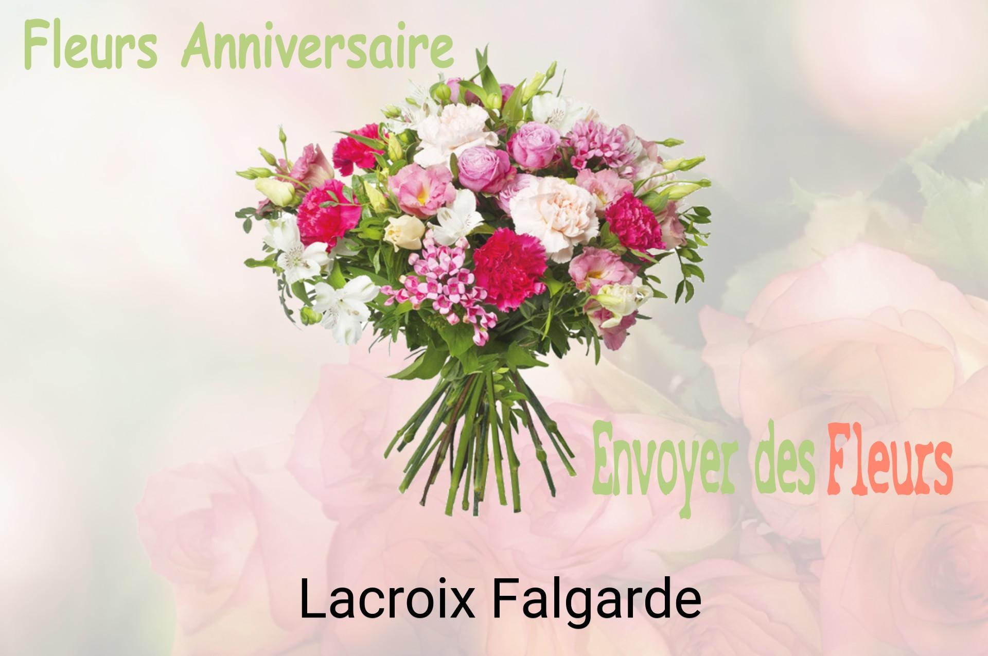 Bouquet de fleurs d’anniversaire livré à Lacroix-Falgarde