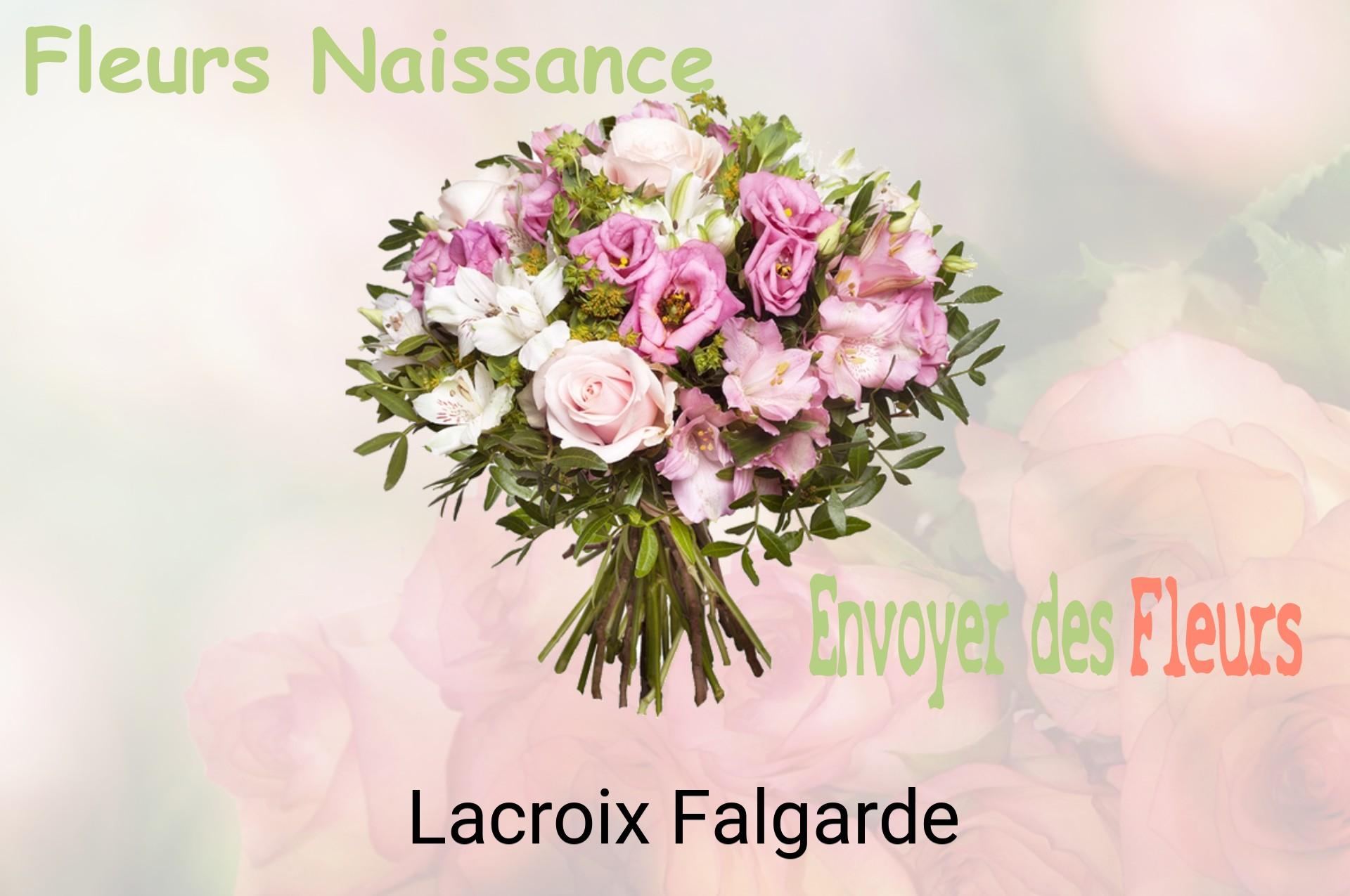 Bouquet de fleurs de naissance livré à Lacroix-Falgarde