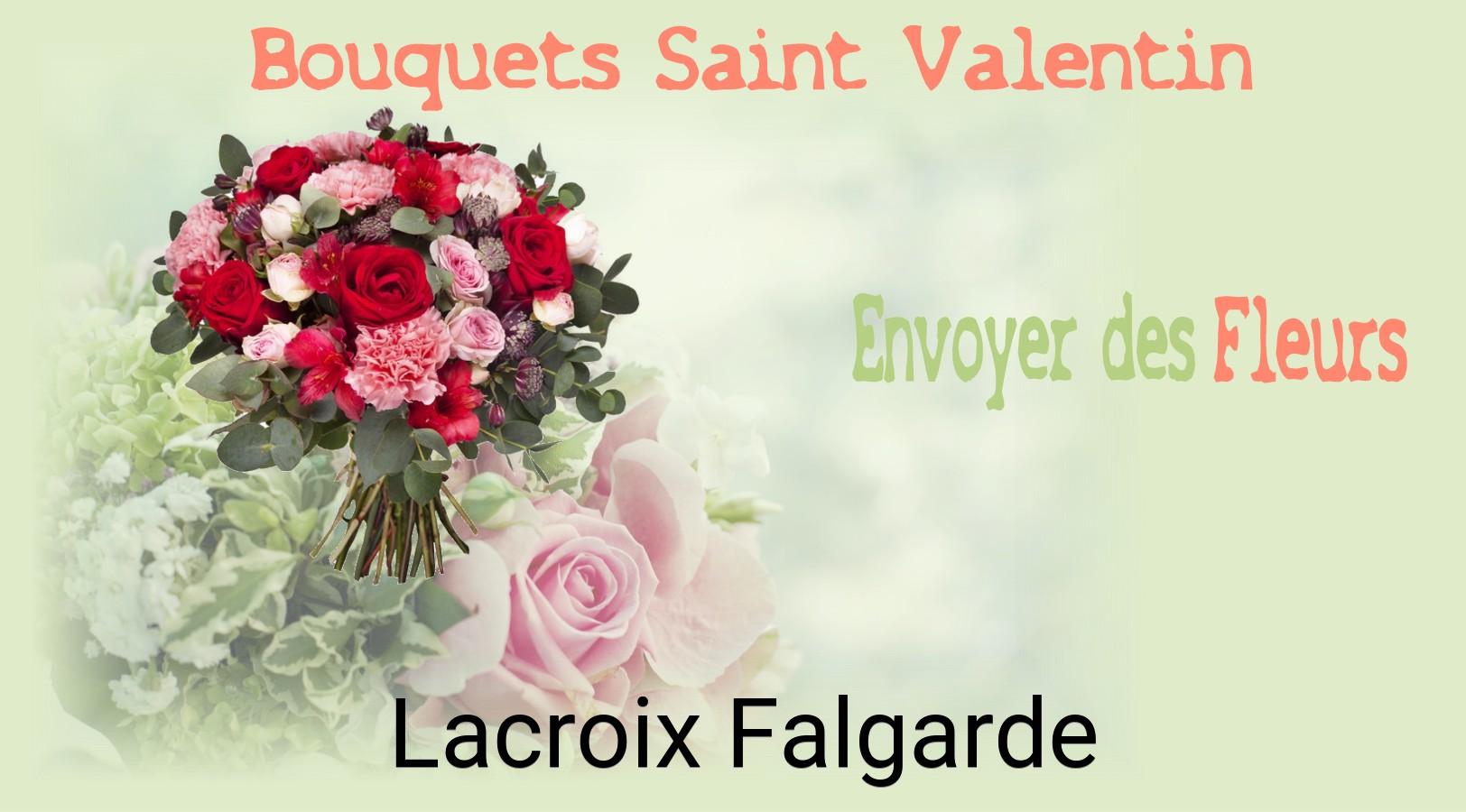 Roses de Saint-Valentin livrées à Lacroix-Falgarde